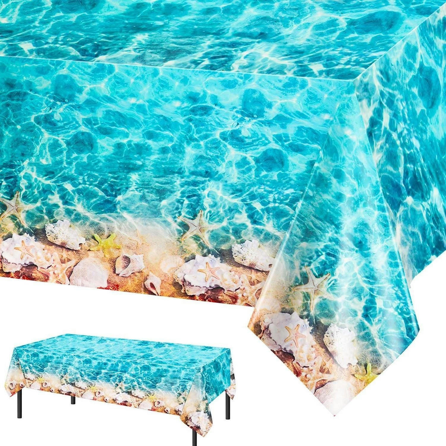 XXXLutz Tischdecke Blau 137x1.5x274 cm