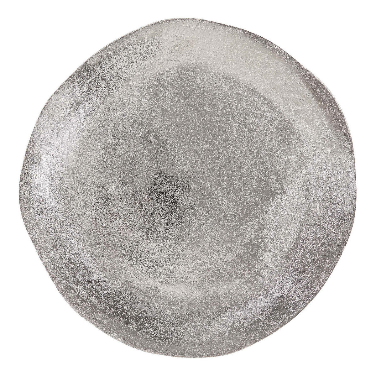 DEKOTELLER Banquet - Silbereichenfarben, Metall (2cm) - BUTLERS