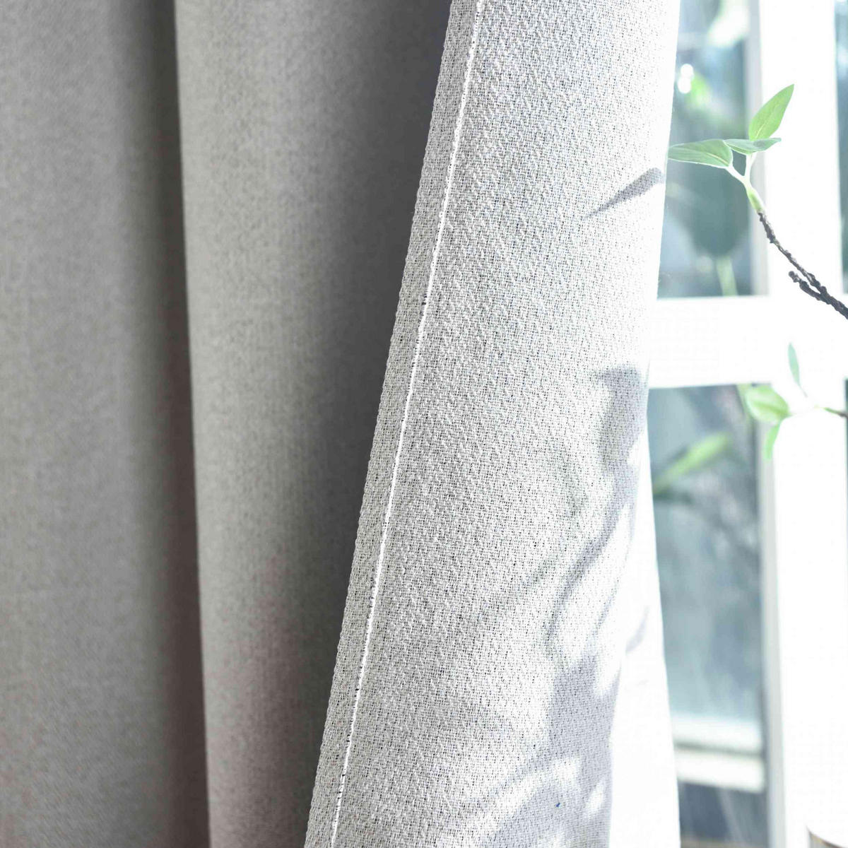 VORHANG MÜNCHEN DARK HxB 175x145 cm Sand - Sandfarben, Textil (145/175/175cm) - Gardinenbox