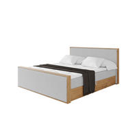 BOXBETT LOLLI9 -Z 200x200 - H4 Hellgrau - Hellgrau, Holzwerkstoff (200/200cm) - ALTDECOR
