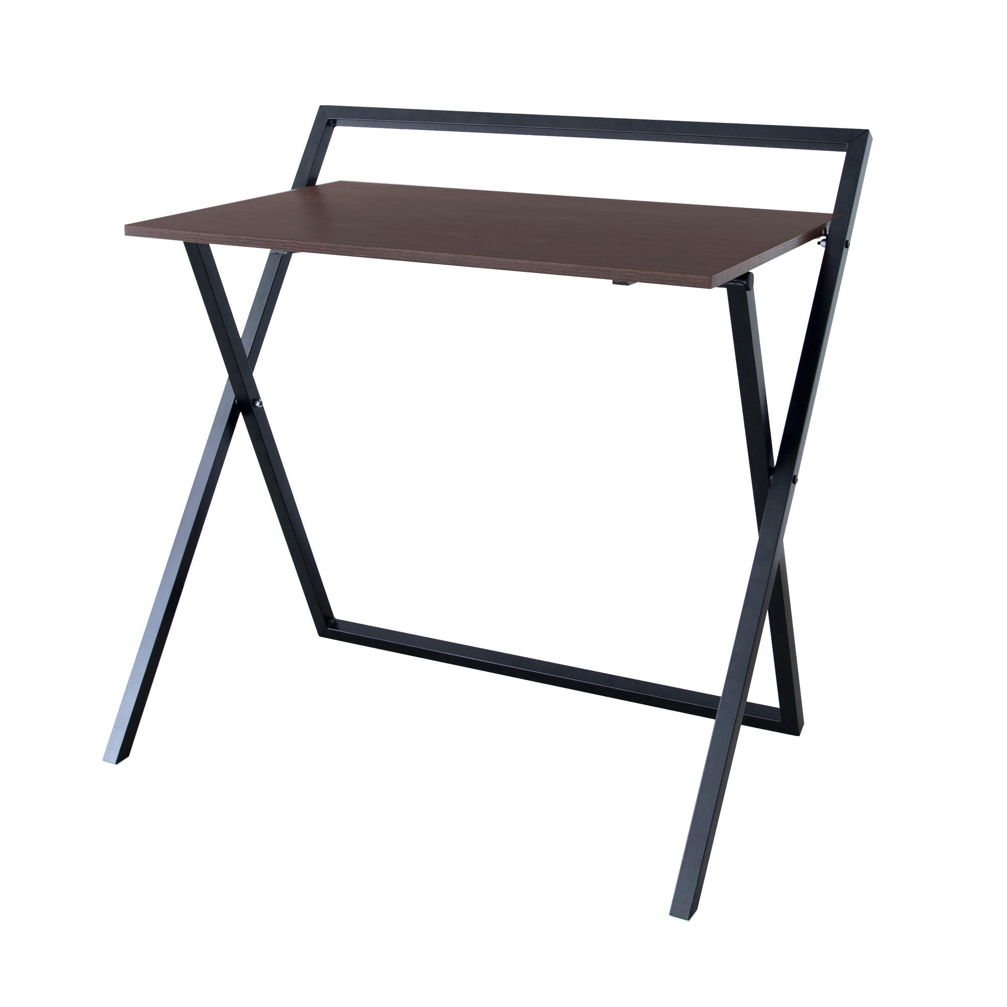 BÜROTISCH Schwarz - Schwarz, Holzwerkstoff (102.9/85.1/102.9cm) - Teamson Home