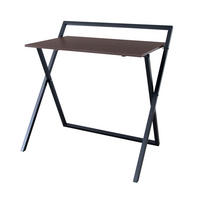 BÜROTISCH Schwarz - Schwarz, Holzwerkstoff (102.9/85.1/102.9cm) - Teamson Home
