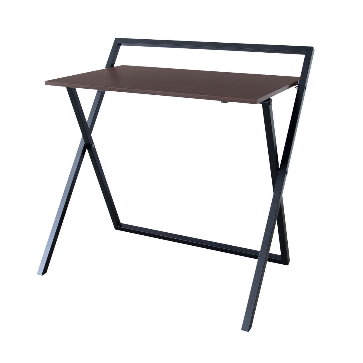 BÜROTISCH Schwarz - Schwarz, Holzwerkstoff (102.9/85.1/102.9cm) - Teamson Home