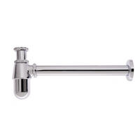 SIPHON mit Ablaufgarnitur Chrom für Waschbecken - Chromfarben, Metall (5cm) - Badplaats