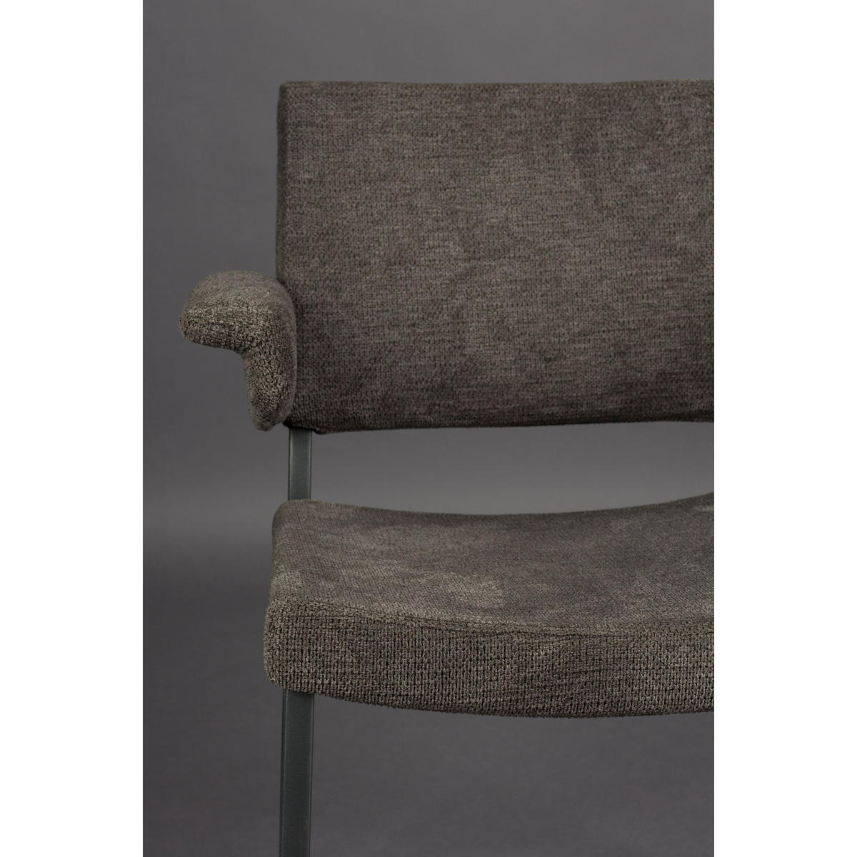 ESSZIMMERSTUHL Portland Grau - 2 er Set - Grau, Kunststoff (49.5/81.5/57.5cm) - Dutchbone