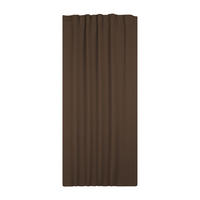 VERDUNKELUNGSVORHANG Kräuselband 140/145 cm Braun - Braun, Textil (140/145cm) - TiborTex