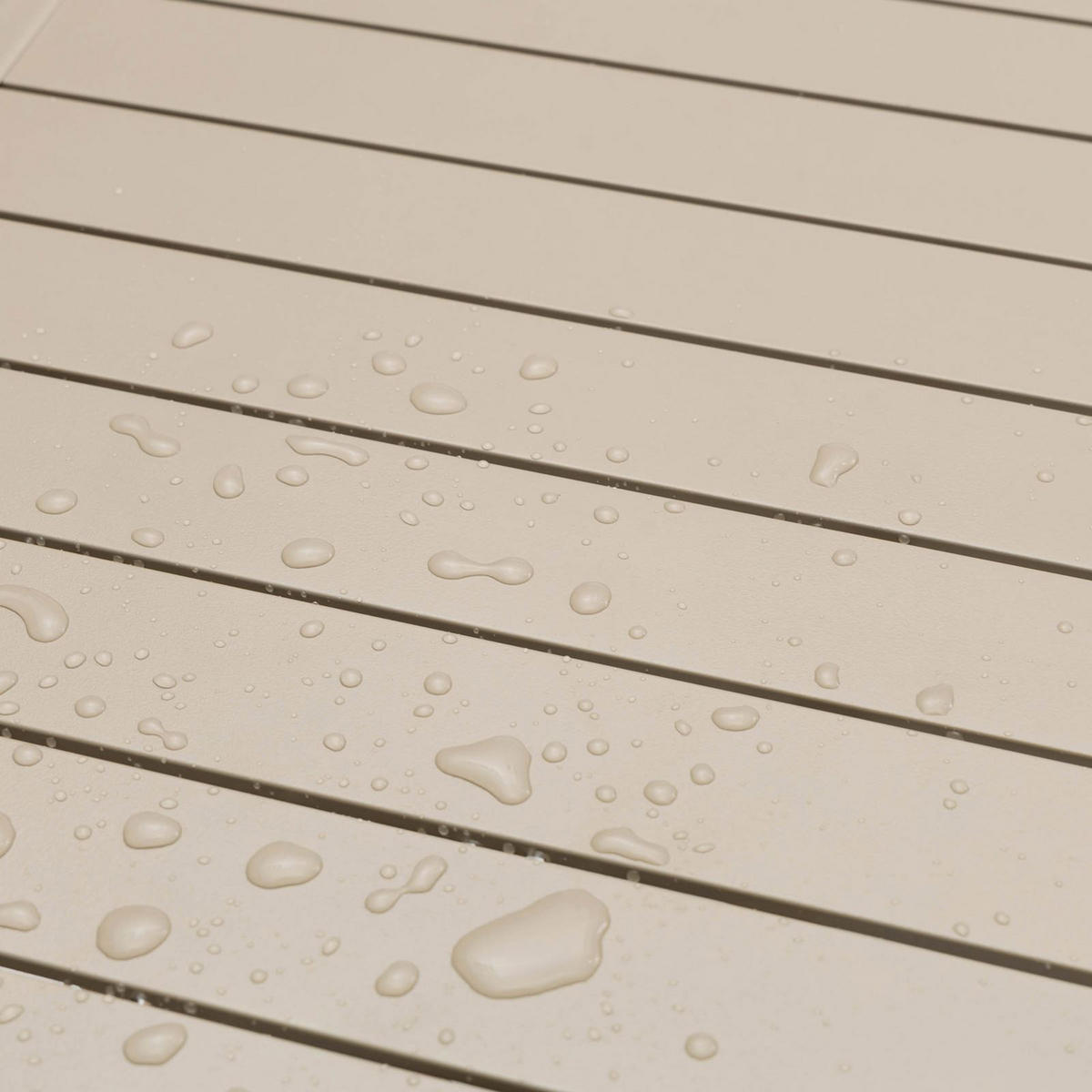 GARTENTISCH SUNNY - Champagner, Metall (90/150/78cm) - IDIMEX