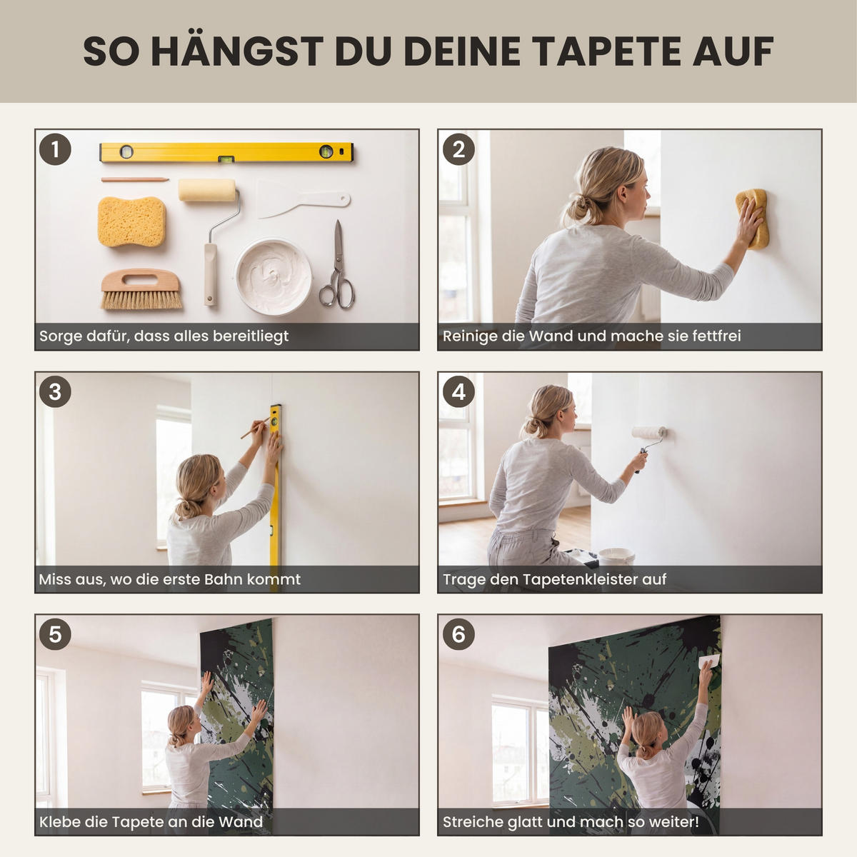 KINDERTAPETE - Fußball - Farbe - Spritzer - Grün - 140x220 cm - Dunkelgrün, Papier (140/220cm) - OnlyWow