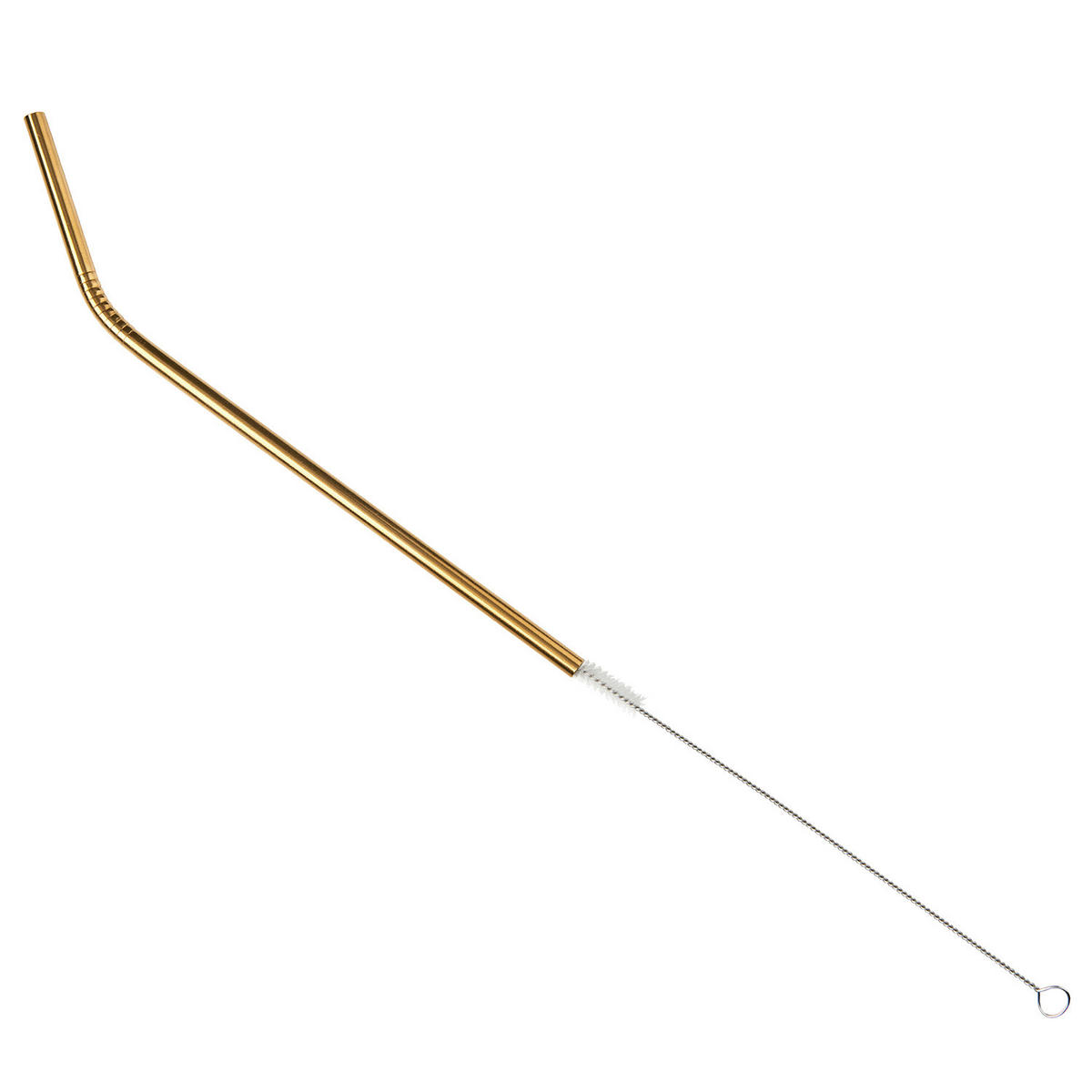 TRINKHALME (5-teilig) Manhattan Lounge - Goldfarben, Metall (7/0.7cm) - Butlers