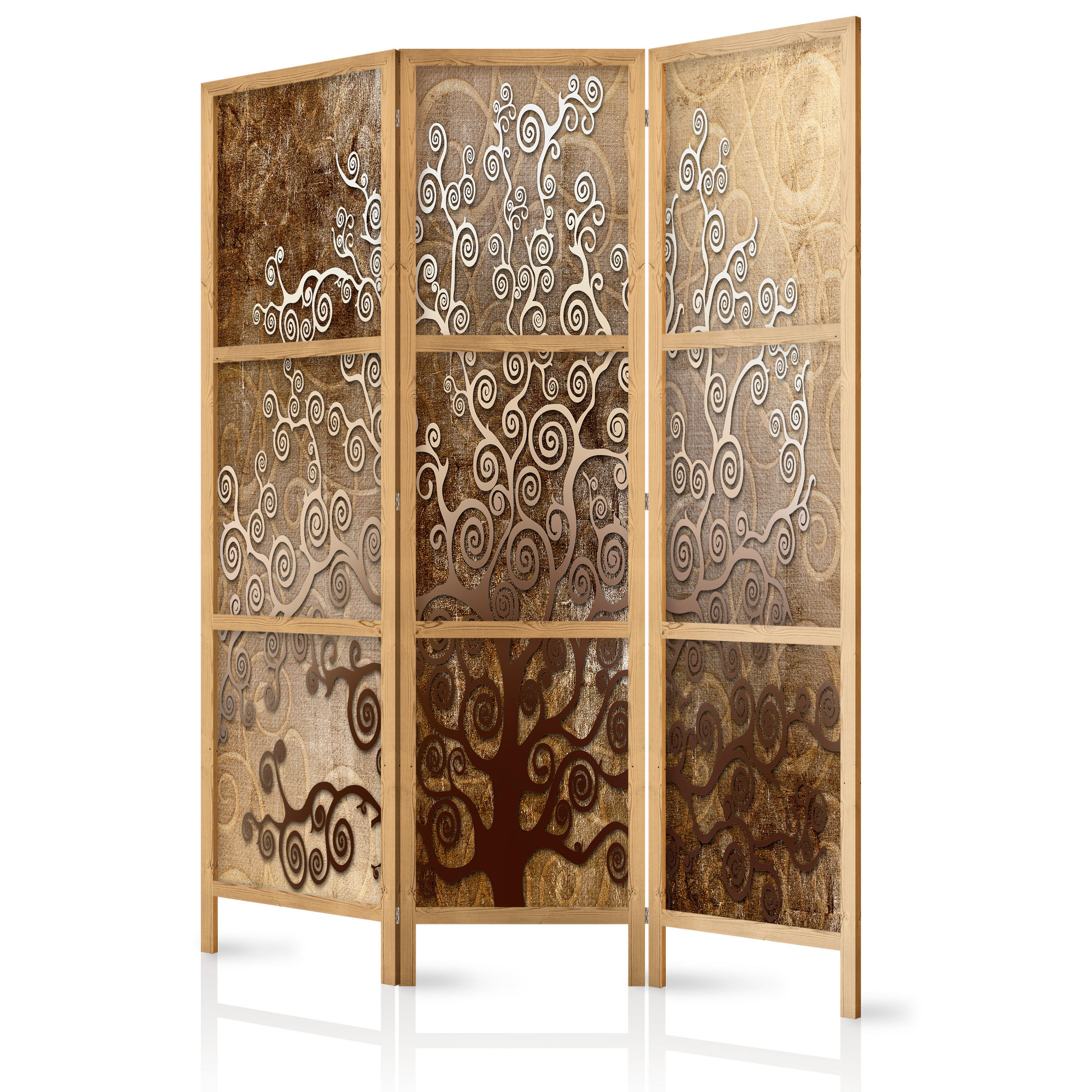 Muralo Paravent Braun 135x172x3 cm