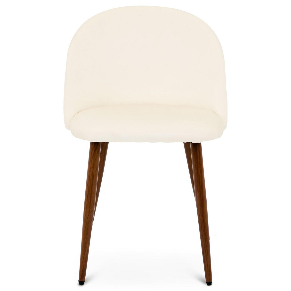 ESSZIMMERSTUHL NAVIA 2er-Set cremeweiß - Creme, Textil (49/76/52cm) - IDIMEX