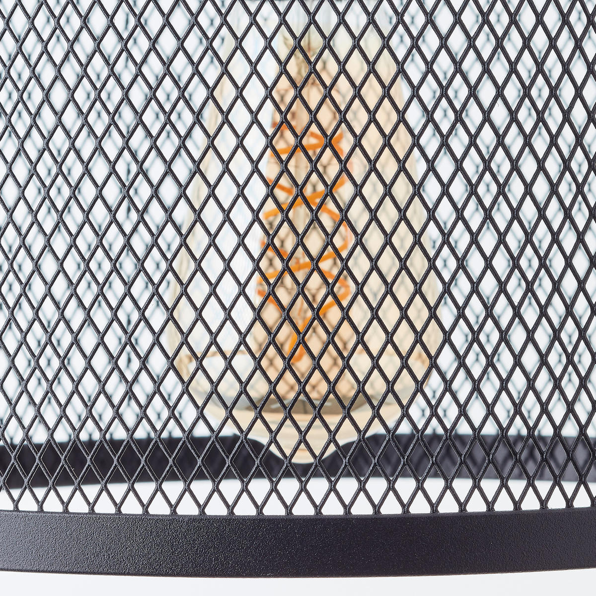 PENDELLEUCHTE Maze 99804/86 - Schwarz, Metall (25/25/144cm) - Brilliant