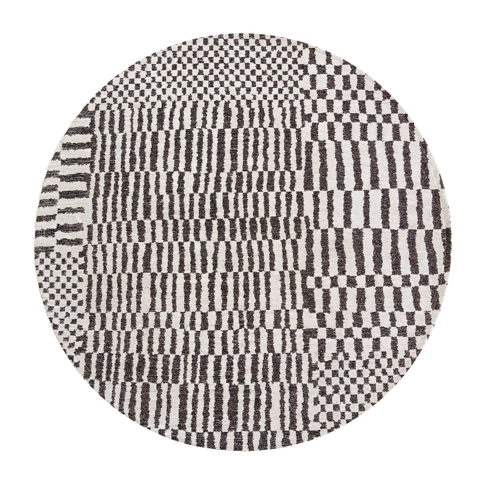 Louis De Poortere Teppich Weiß 240x240 cm