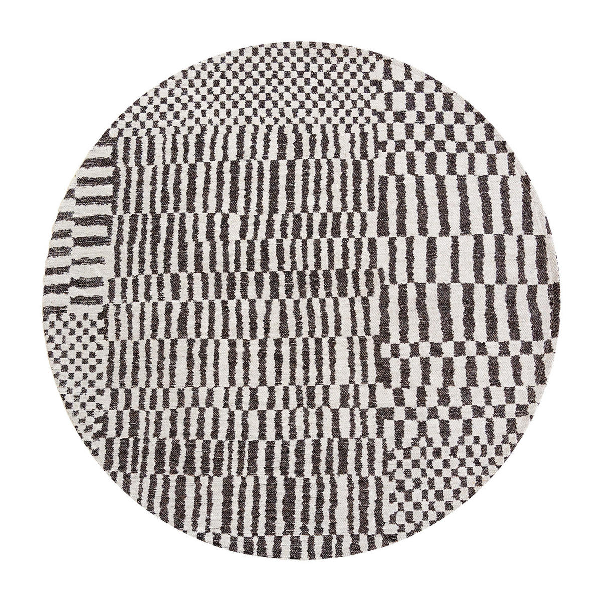 TEPPICH Caidal Berber 240/240 cm - Weiß, Textil (240/240cm) - Louis De Poortere