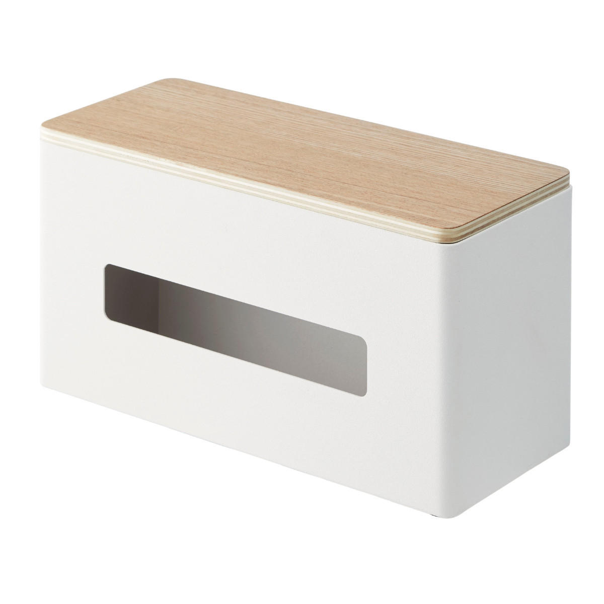 TASCHENTUCHHALTER - rin 26/11/14 cm - Weiß, Metall (26/11/14cm) - Yamazaki