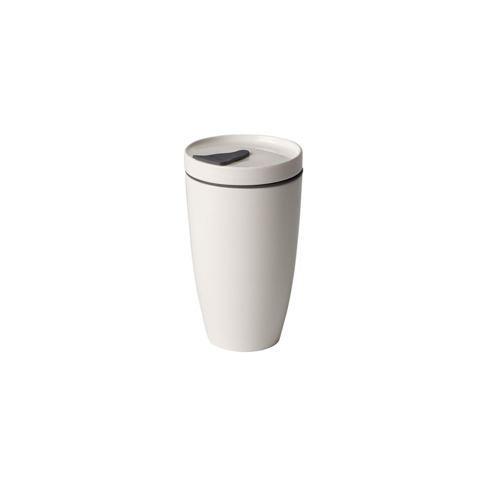 KAFFEEBECHER To Go weiß 350 ml - Weiß, Keramik (0.35L) - like.Villeroy & Boch