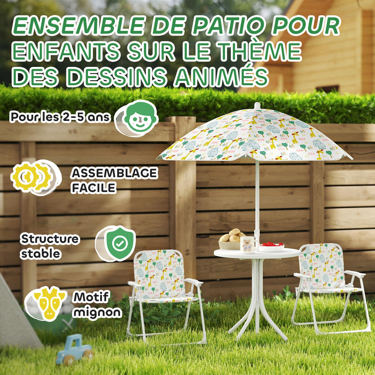 KINDERSITZGRUPPE DE-17526 - Weiß, Metall (49.5/50/49.5cm) - ComfortXL