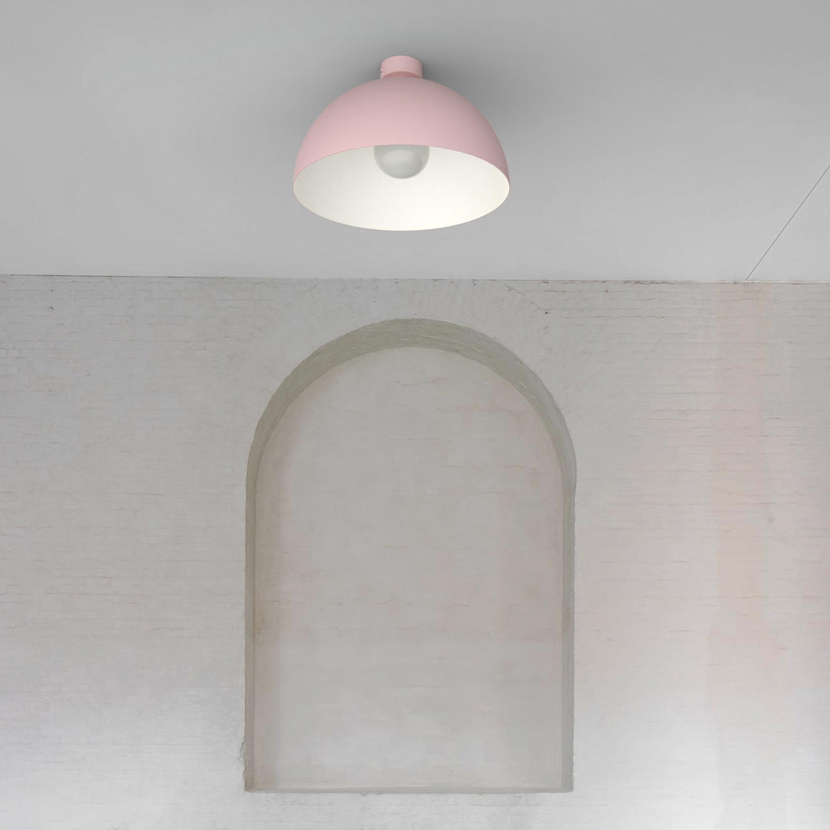 DECKENLEUCHTE - Weiß, Metall (40/40/20cm) - Lumicom