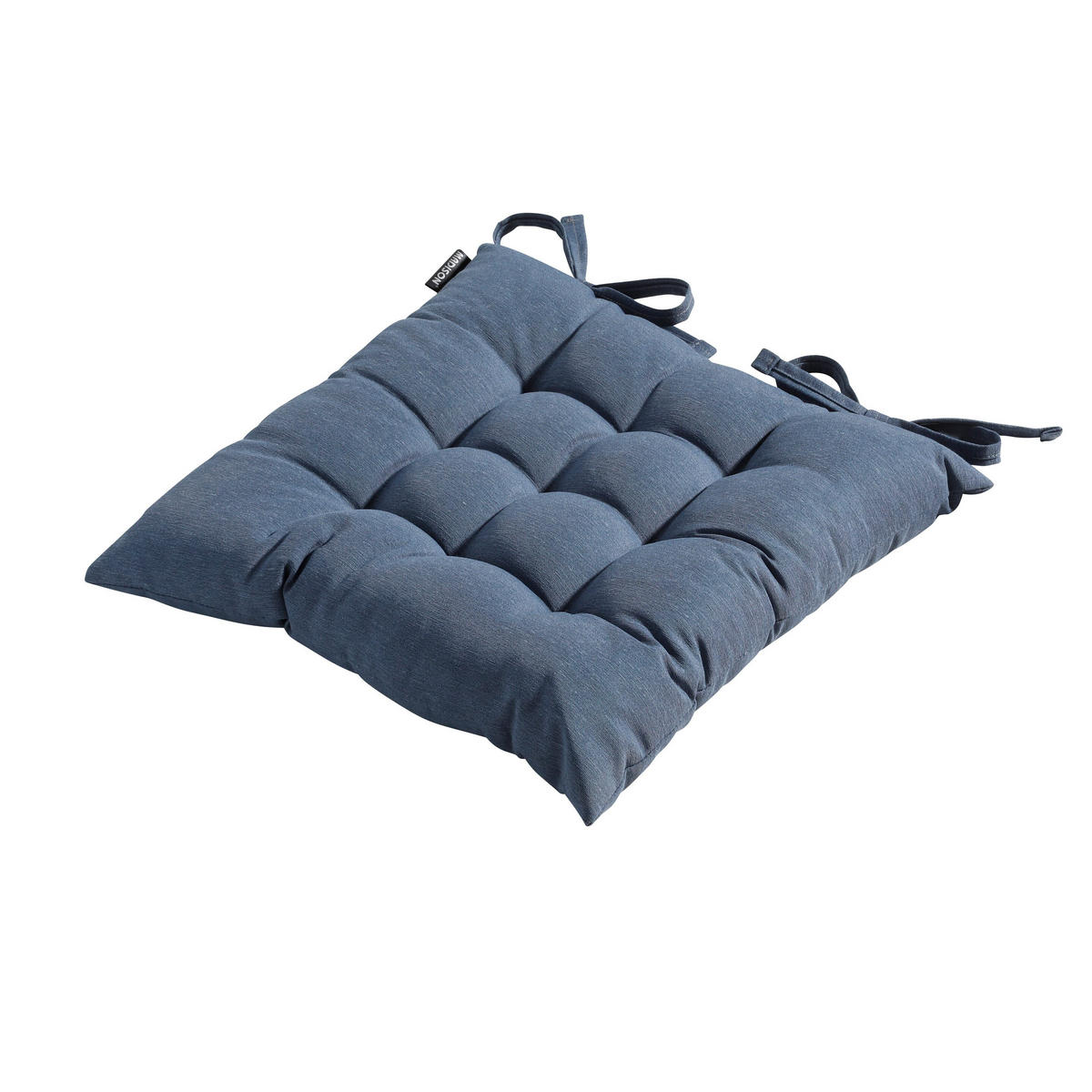 SITZKISSEN Panama 46/46 cm 4er-Set - Dunkelblau, Textil (46/6/46cm) - Madison