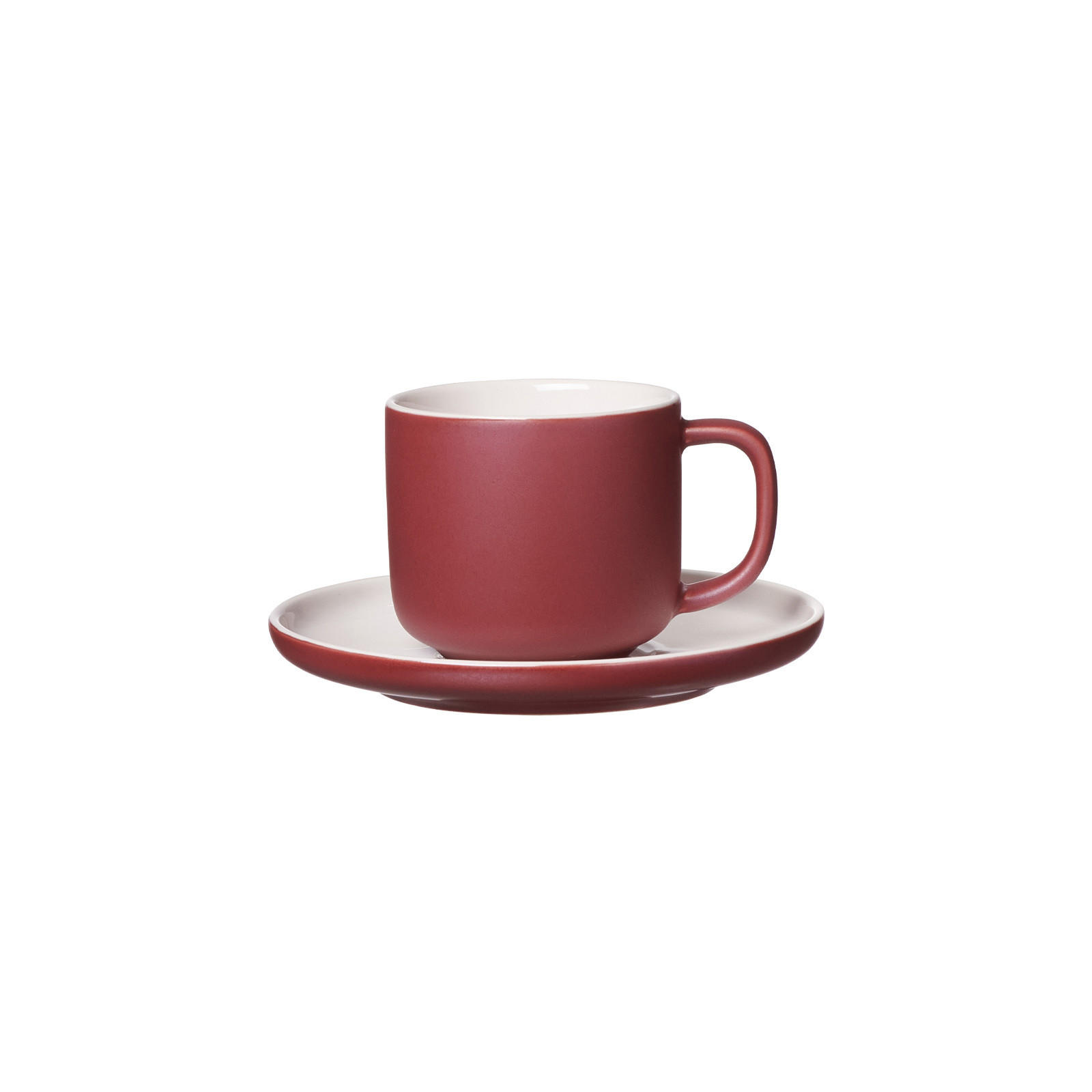 KAFFEETASSE MIT UNTERTASSE Jasper Beere 240 ml - Beere, Keramik (15/9/15cm) - Ritzenhoff Breker