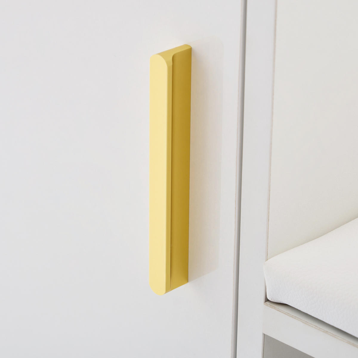 SCHUHSCHRANK aus Spanplatte 120x35x71.5cm in Weiß mit Sitzbank - Weiß, Holzwerkstoff (120/71.5/35cm) - Modfu