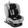 KINDERSITZ i-Moove i-Size hellgrau (40-150cm) Isofix 360-Grad-Drehung Kopfstütze - Hellgrau, Kunststoff (45/59/49cm) - Kikka boo