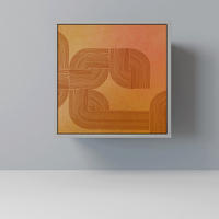 SIDEBOARD STRENGTHENING RELATION, Grau, 57,5x42x57,5 cm, Ohne Füße - Multicolor/Grau, Holzwerkstoff (57.5/57.5/42cm) - SpaceRebels