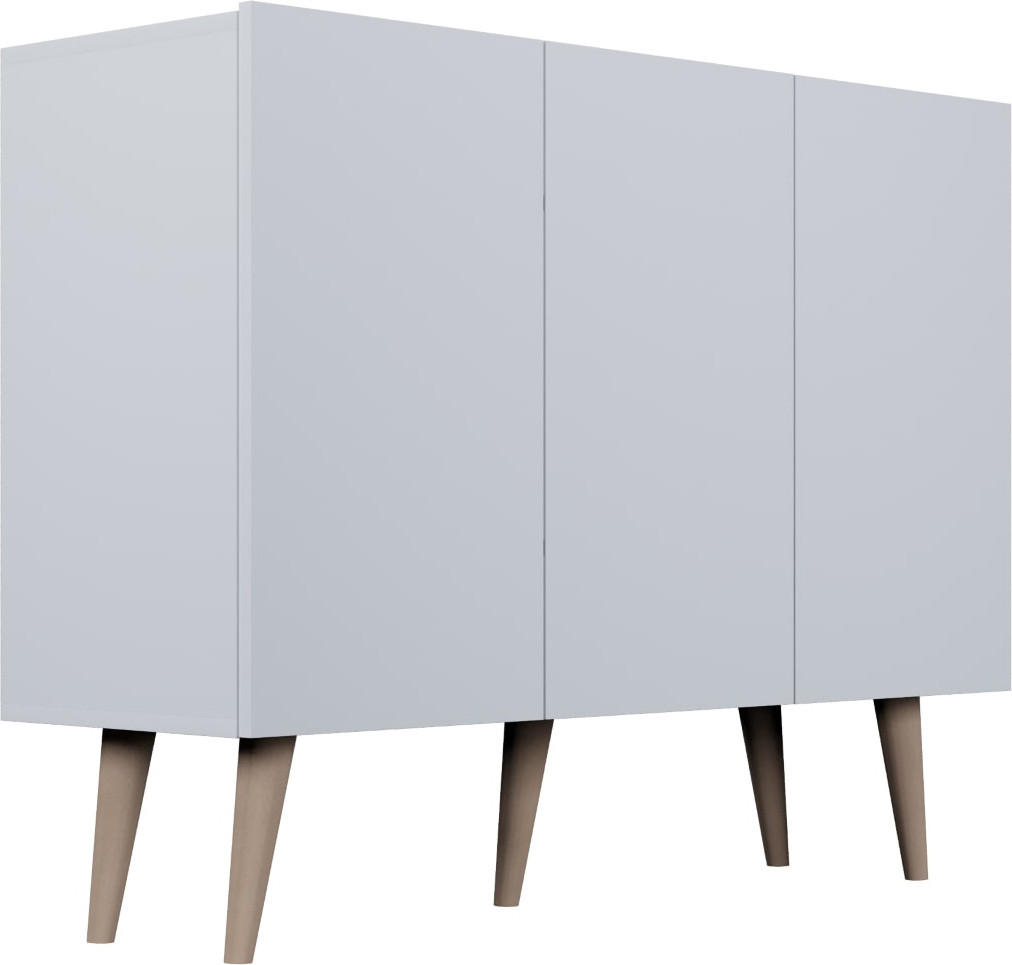 WFL Group Sideboard Weiß 120x95.5x39.9 cm