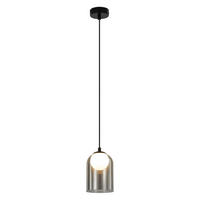 HÄNGELEUCHTE Tharm 12/12/142.5 cm - Schwarz, Metall (142.5/12/12cm) - ZMH
