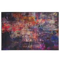 KURZFLOR-TEPPICH Mardin 200/140 cm - Multicolor, Kunststoff (140/200cm) - Beliani