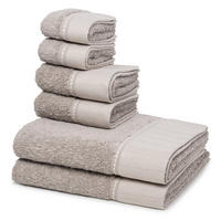 FROTTIERSET Brooklyn 6-teilig - Braun, Textil (50/100cm) - MÖVE