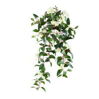 KUNSTPFLANZE Künstlicher Hänge-Jasmin – Florina 80 cm - Grün, Kunststoff (80cm) - aplanta