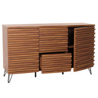 SIDEBOARD Walnuss Dekor - Walnussfarben, Holzwerkstoff (142/85/44cm) - MCW