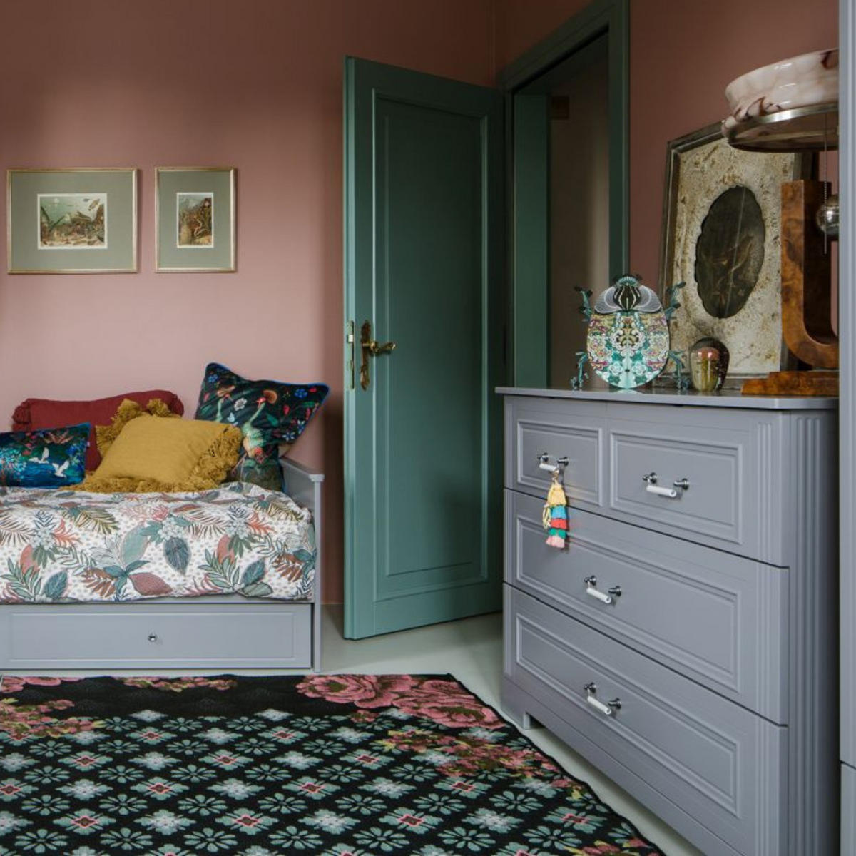 KINDERKOMMODE Ines – rustikale Eleganz und Funktionalität Grau - Grau, Holzwerkstoff (120/90/51cm) - RAUMHIRSCH FURNITURE