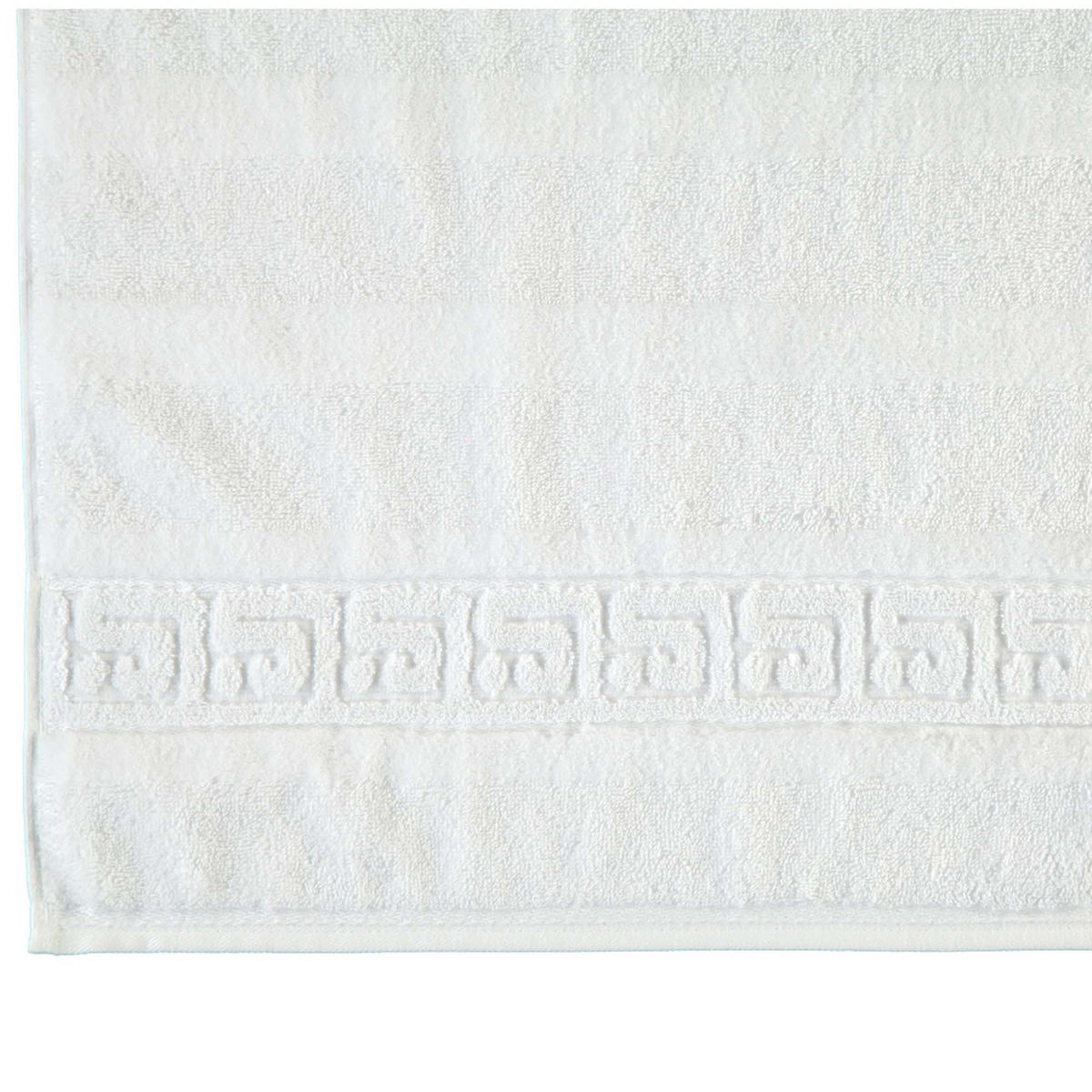 GÄSTETUCH 6er Pack 100% Baumwolle, Weiß, 30 x 50 cm - Weiß, Naturmaterialien (30/40cm) - Cawoe