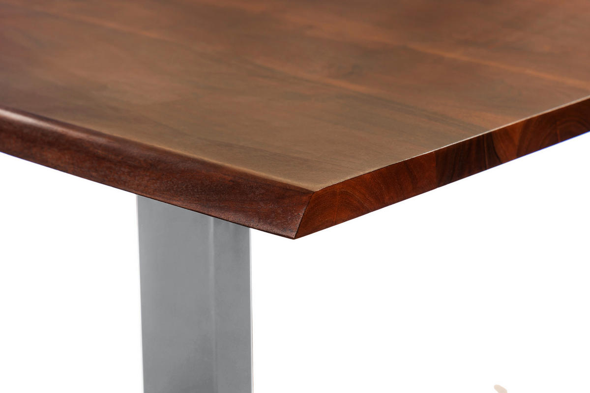 ESSTISCH ROXANA - Beige/Naturfarben, Holz (90/180/77cm) - SAM