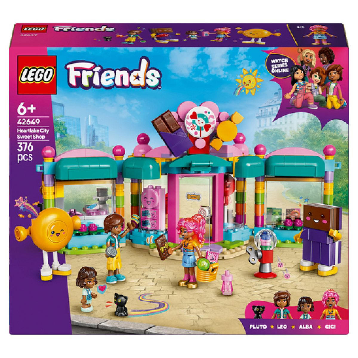 Lego Klemmbausteine Violett 6x22x26 cm