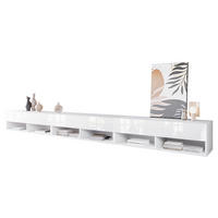 TV-LOWBOARD A300 - Weiß Hochglanz/Weiß, Holzwerkstoff (300/32/33cm) - MIRJAN24