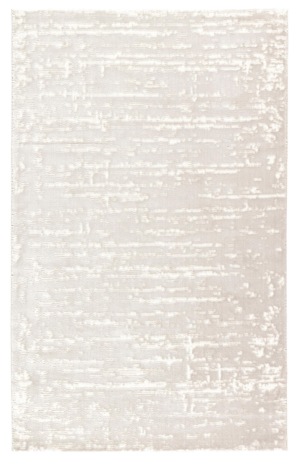 GLANZEFFEKT-TEPPICH Weiß 80x150 cm - Weiß, Textil (80/150cm) - Tesso Living