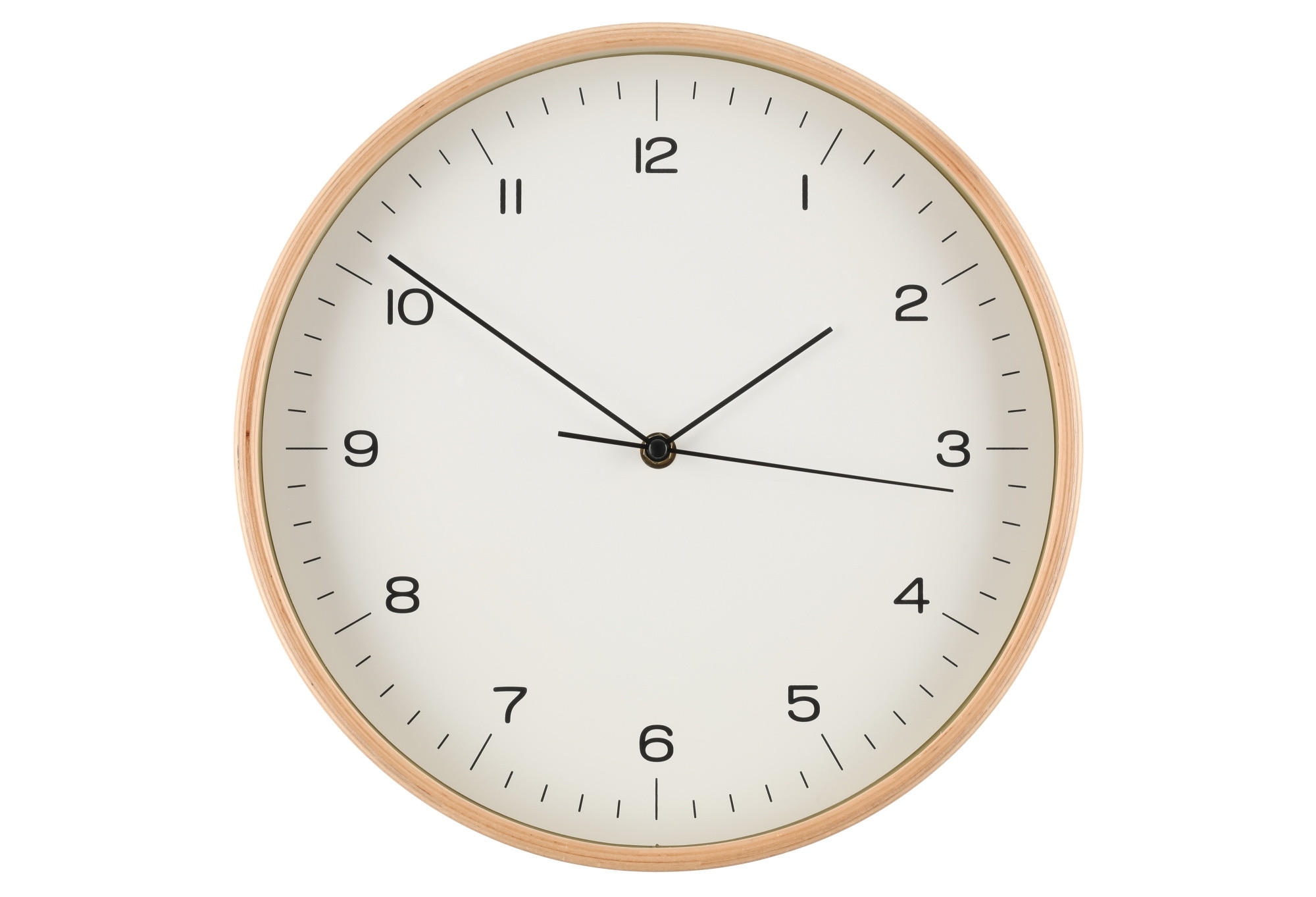 XXXLutz Wanduhr Weiß 31x31x4.5 cm