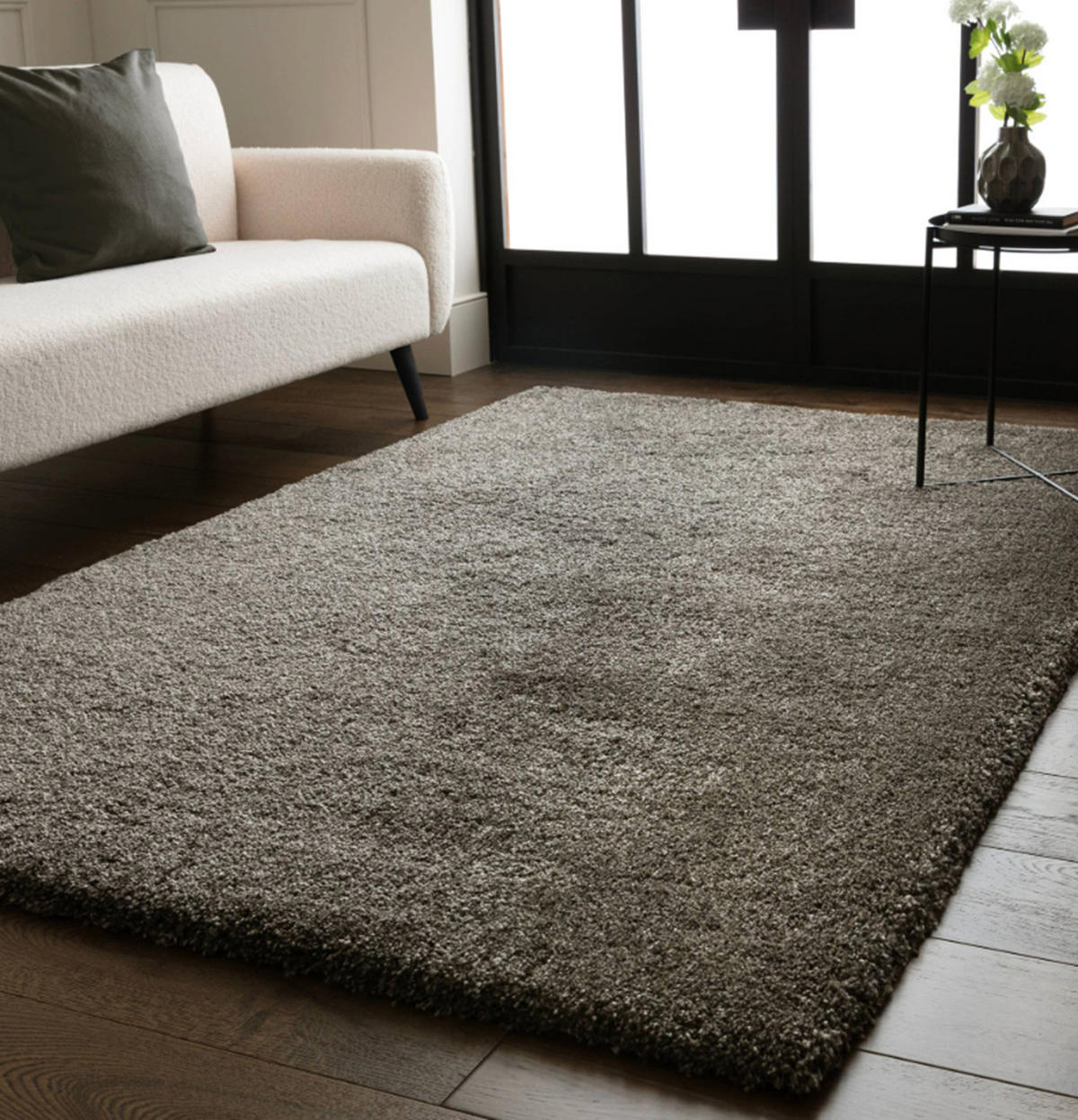 TEPPICH modern Wohn-/Schlafzimmer MAPY Grau 120x170 cm - Grau, Textil (120/170cm) - Novatrend