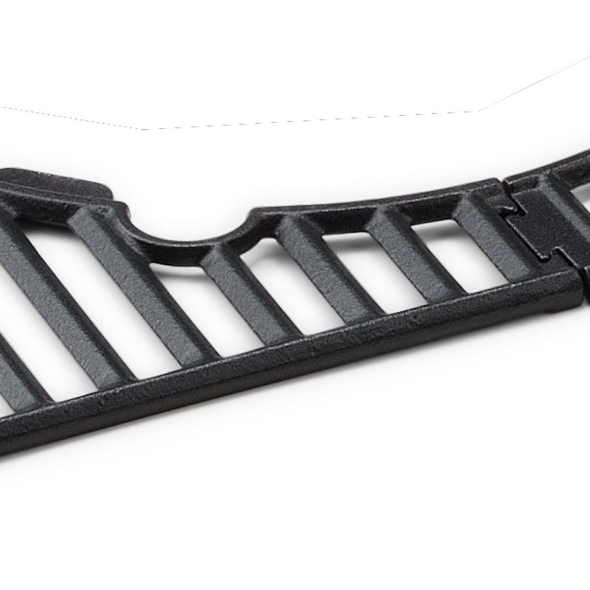 GRILLROST Flex Gusseisen - Schwarz, Metall (48/42cm) - TAINO