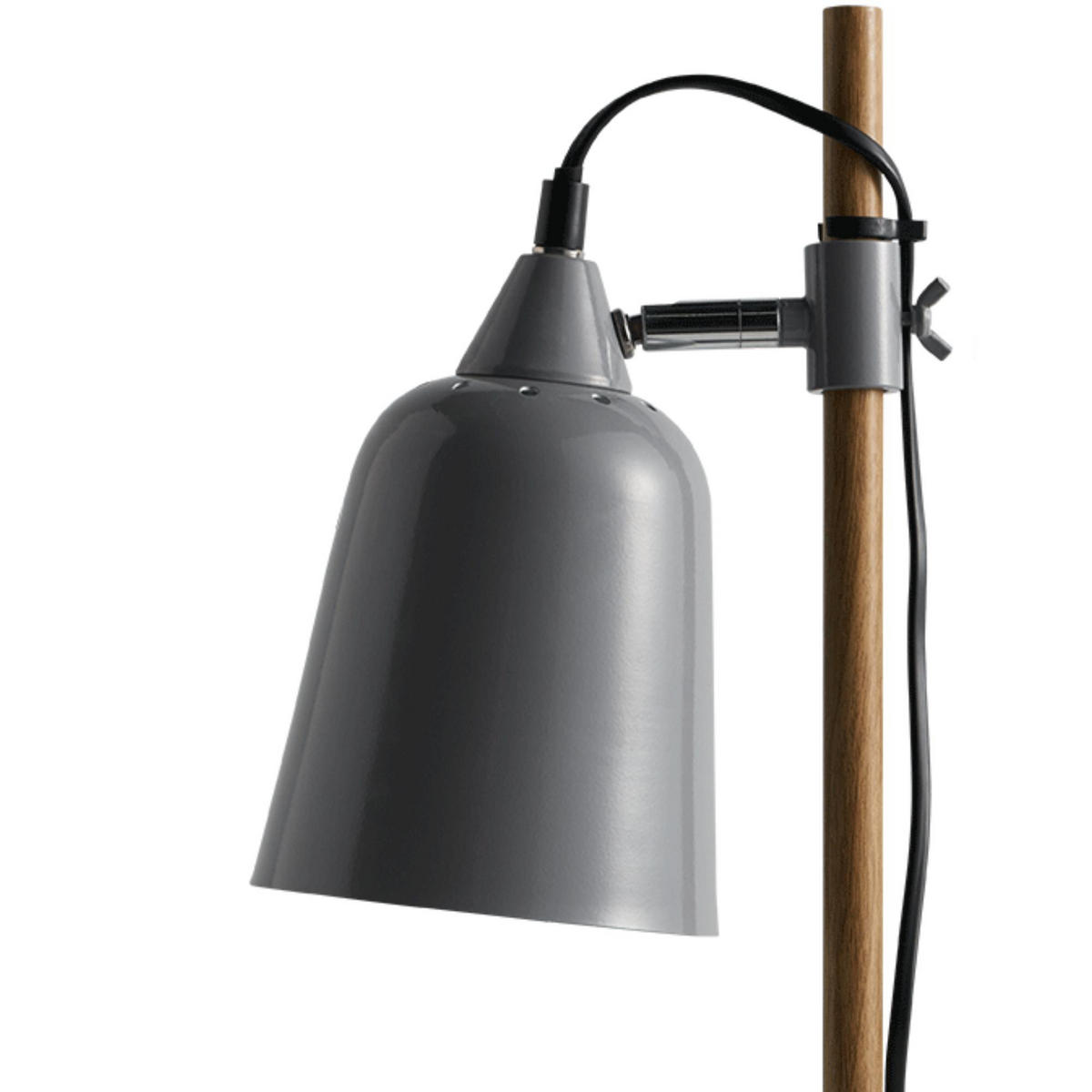 TISCHLAMPE HALI 2-er Set, Grau - Grau, Metall (16/16/49cm) - KONSIMO®