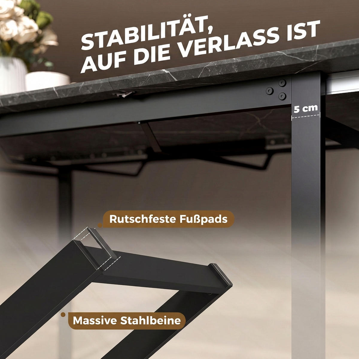 AUSZIEHBARER Esstisch MDF Schwarz - Schwarz, Holzwerkstoff (180/80/75cm) - HOMCOM