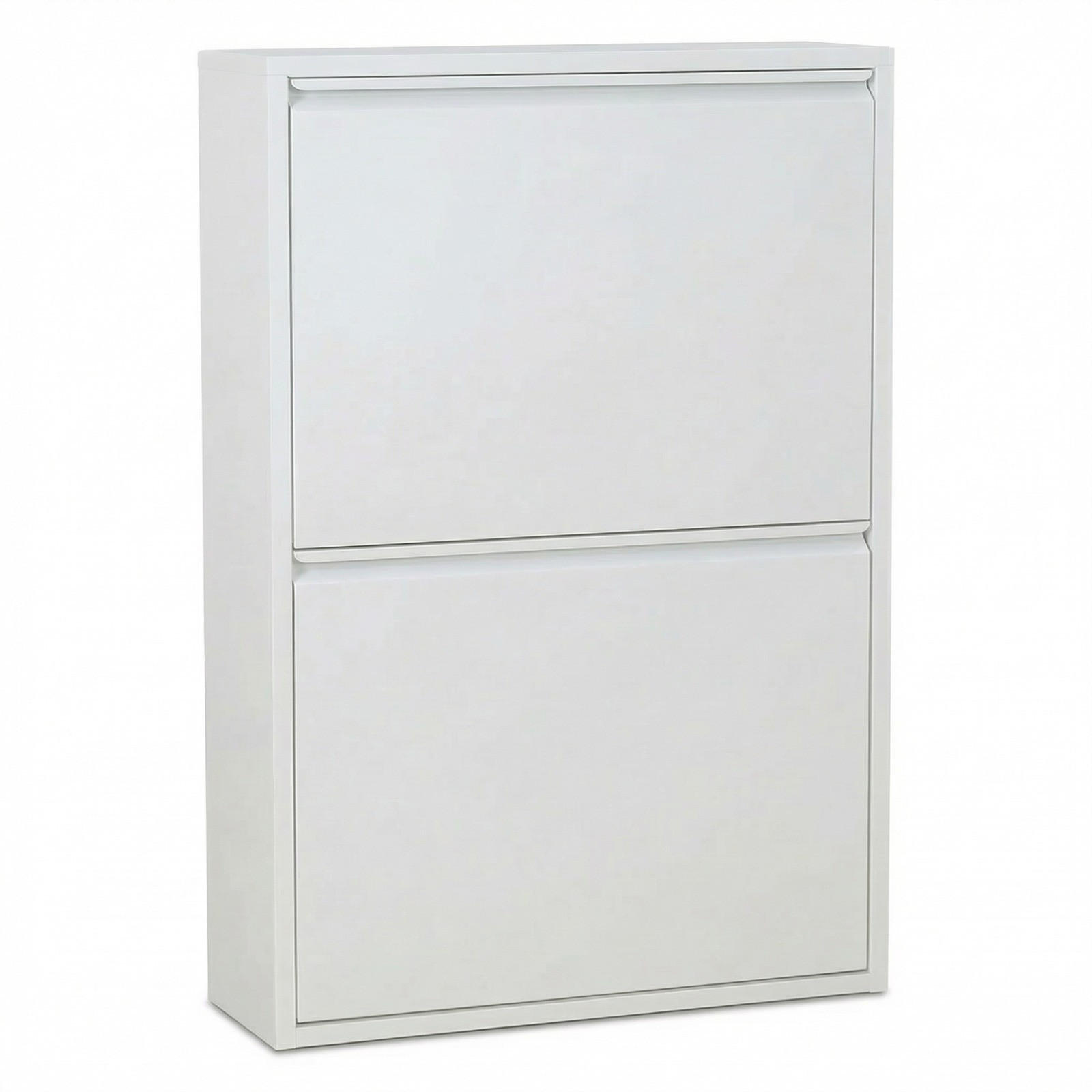 SCHUHSCHRANK Pisa Weiß 50/16/73 cm - Weiß, Metall (50/73/16cm) - ebuy24