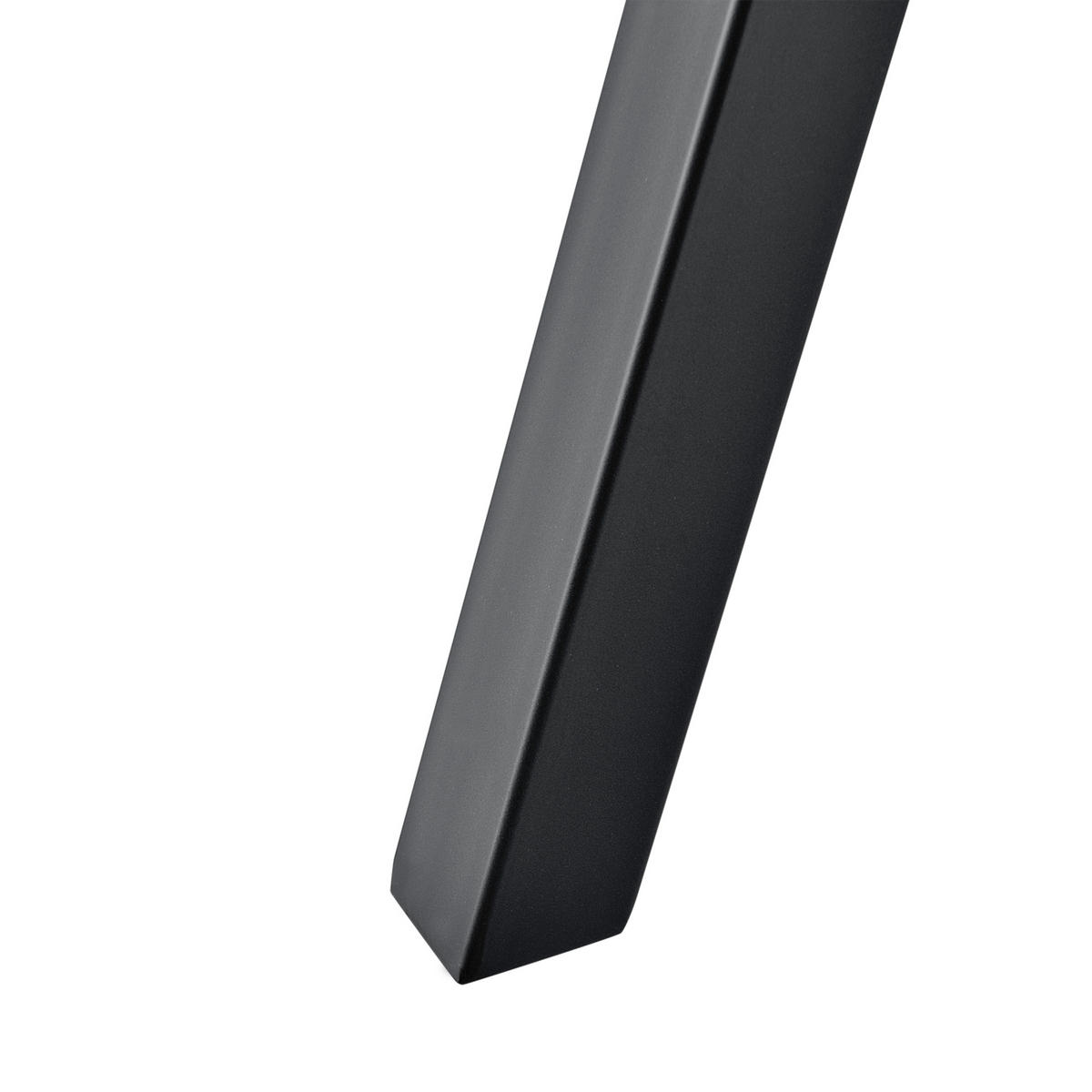 TISCHGESTELL-SET 2-TLG. Eschau - Schwarz, Metall (40/40/12cm) - [en.casa]