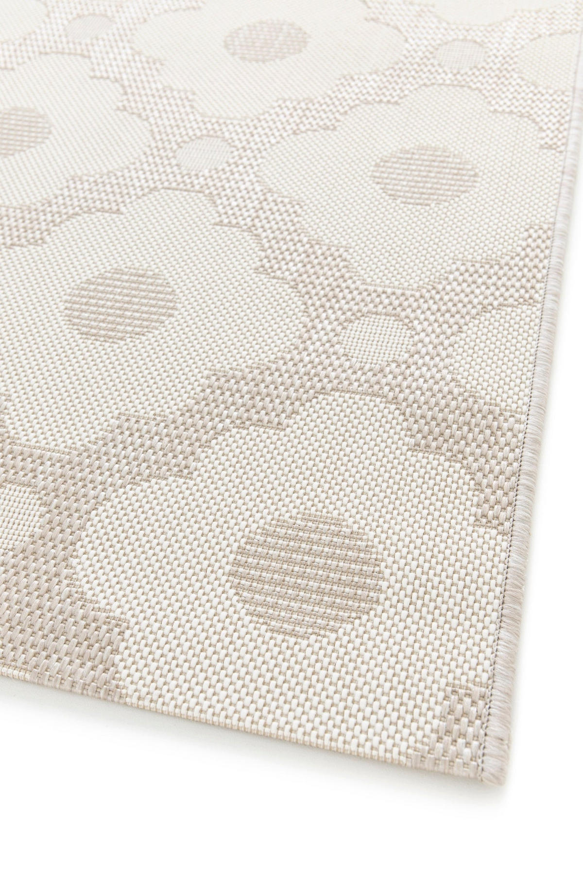 DESIGN Teppich für Innen und Außen beige - Beige, Textil (160/230cm) - AFK Living
