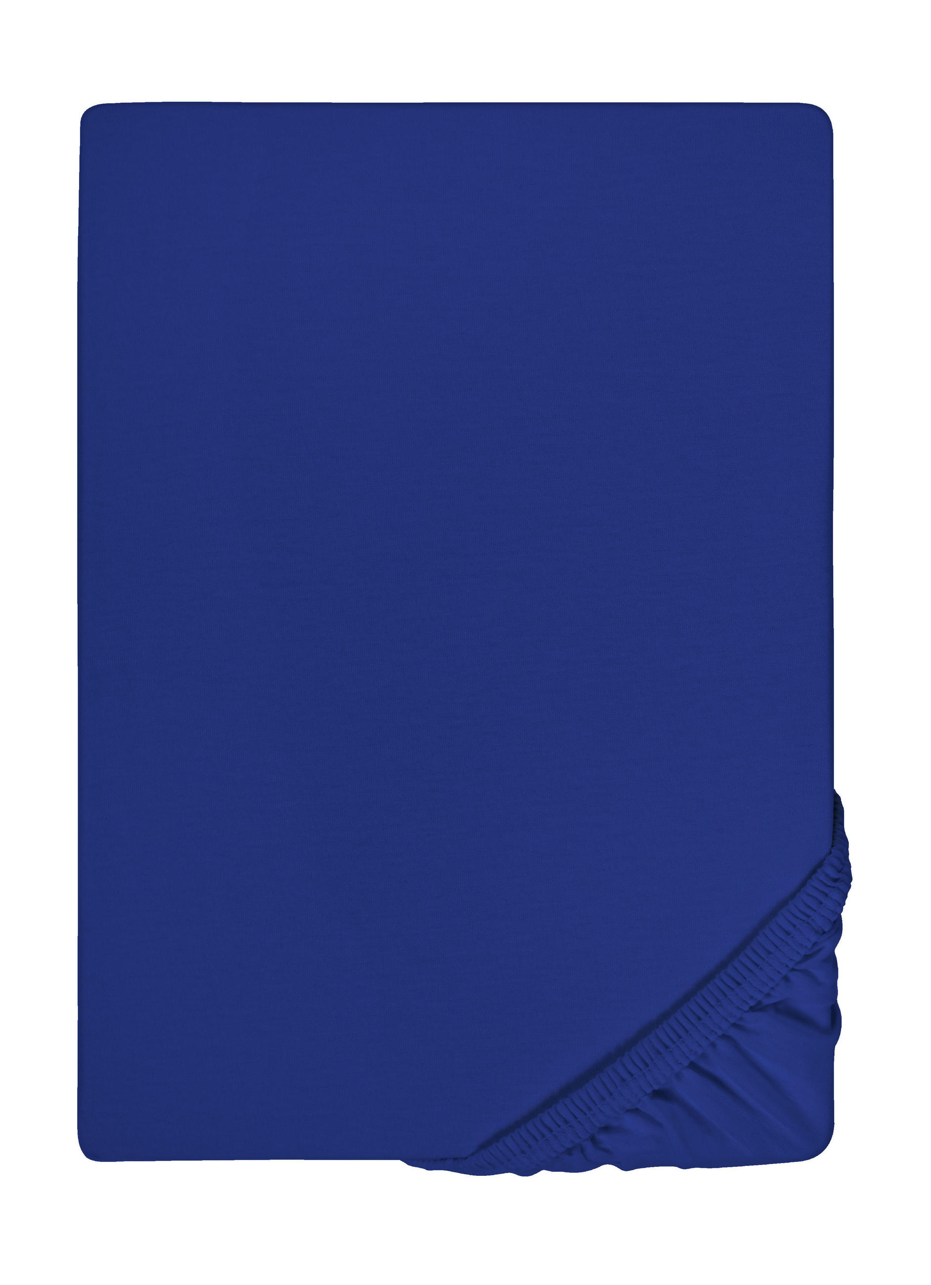 biberna Spannbetttuch Dunkelblau 100x200 cm