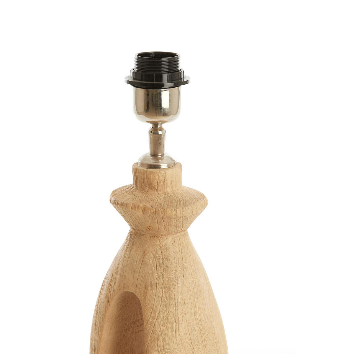 LAMPENFUSS Django Braun 11/9/45 cm - Braun, Holz (11/9/45cm) - Light & Living