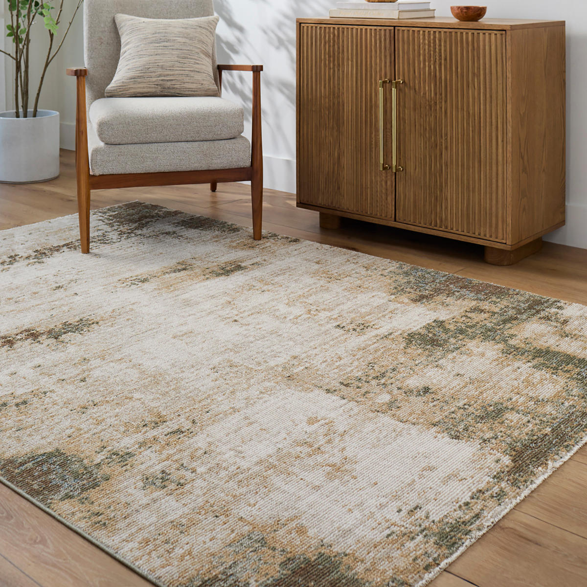 KURZFLORTEPPICH Myrtle Avenue Iii 160/230 cm Creme - Creme, Textil (160/230cm) - LIVABLISS